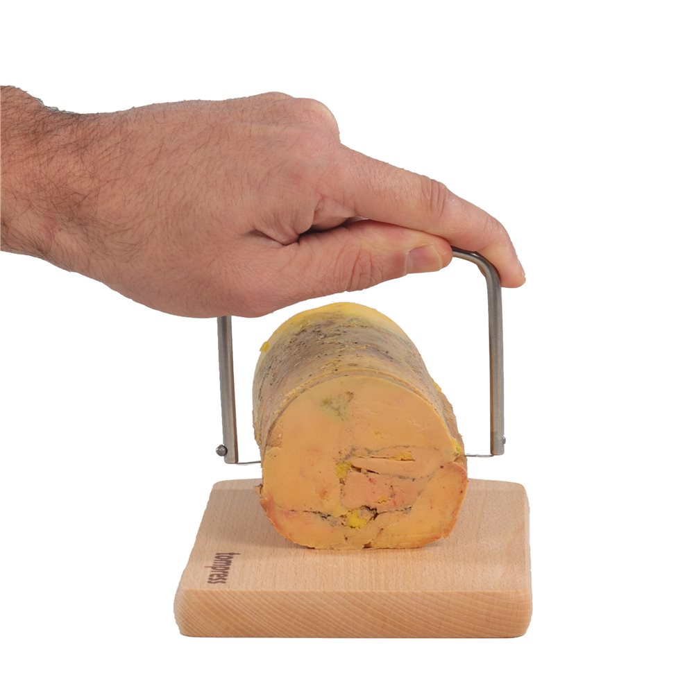 Lyre foie gras chromée 9,5x8cm - par 60 - RETIF