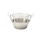 Friteuse 26 cm inox compatible induction