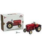 PORSCHE MASTER 419 jouet tracteur mécanique miniature 1:25 en tôle de fer blanc fabriqué en Europe